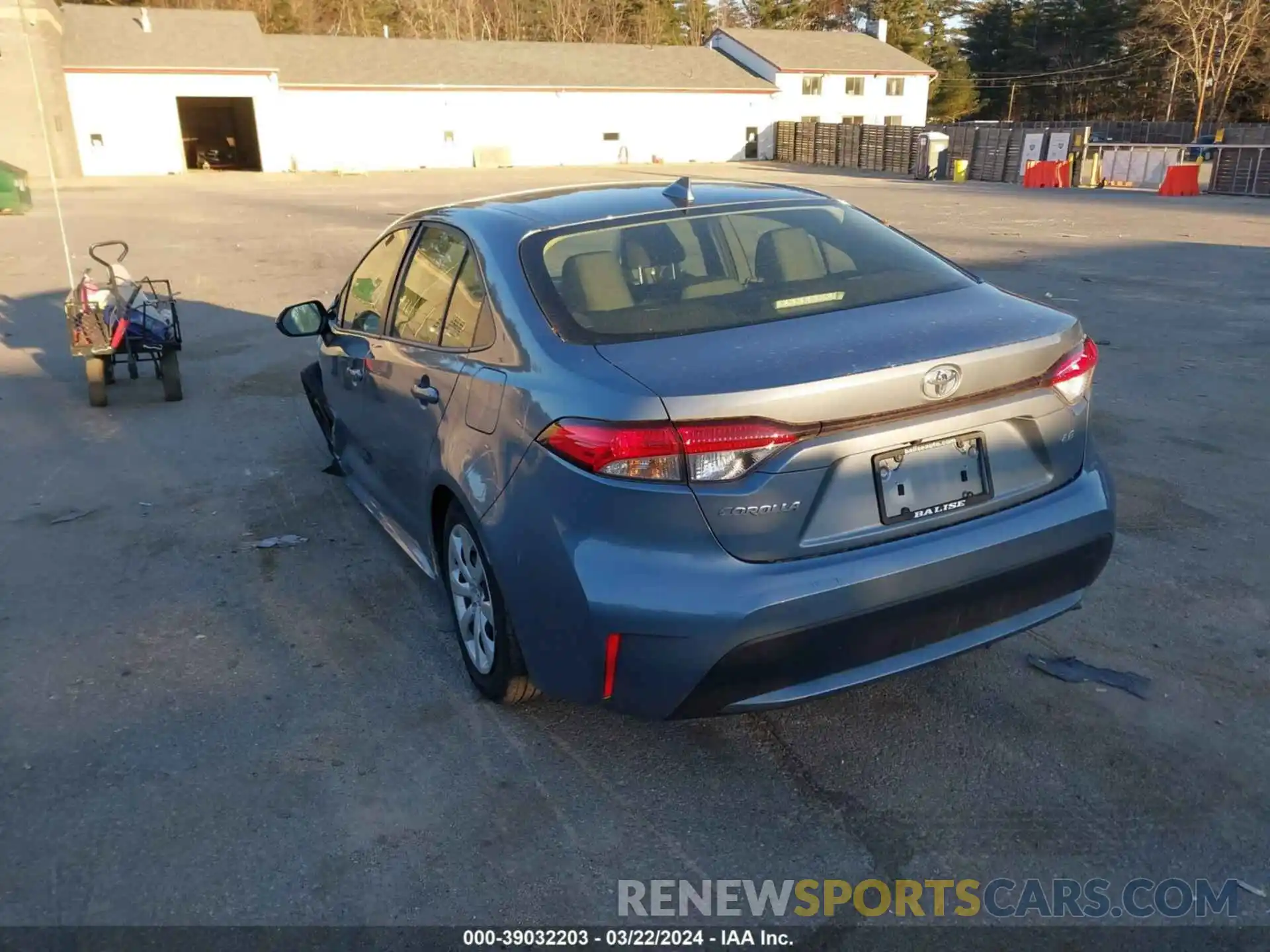 3 Photograph of a damaged car JTDEPMAE9N3011734 TOYOTA COROLLA 2022