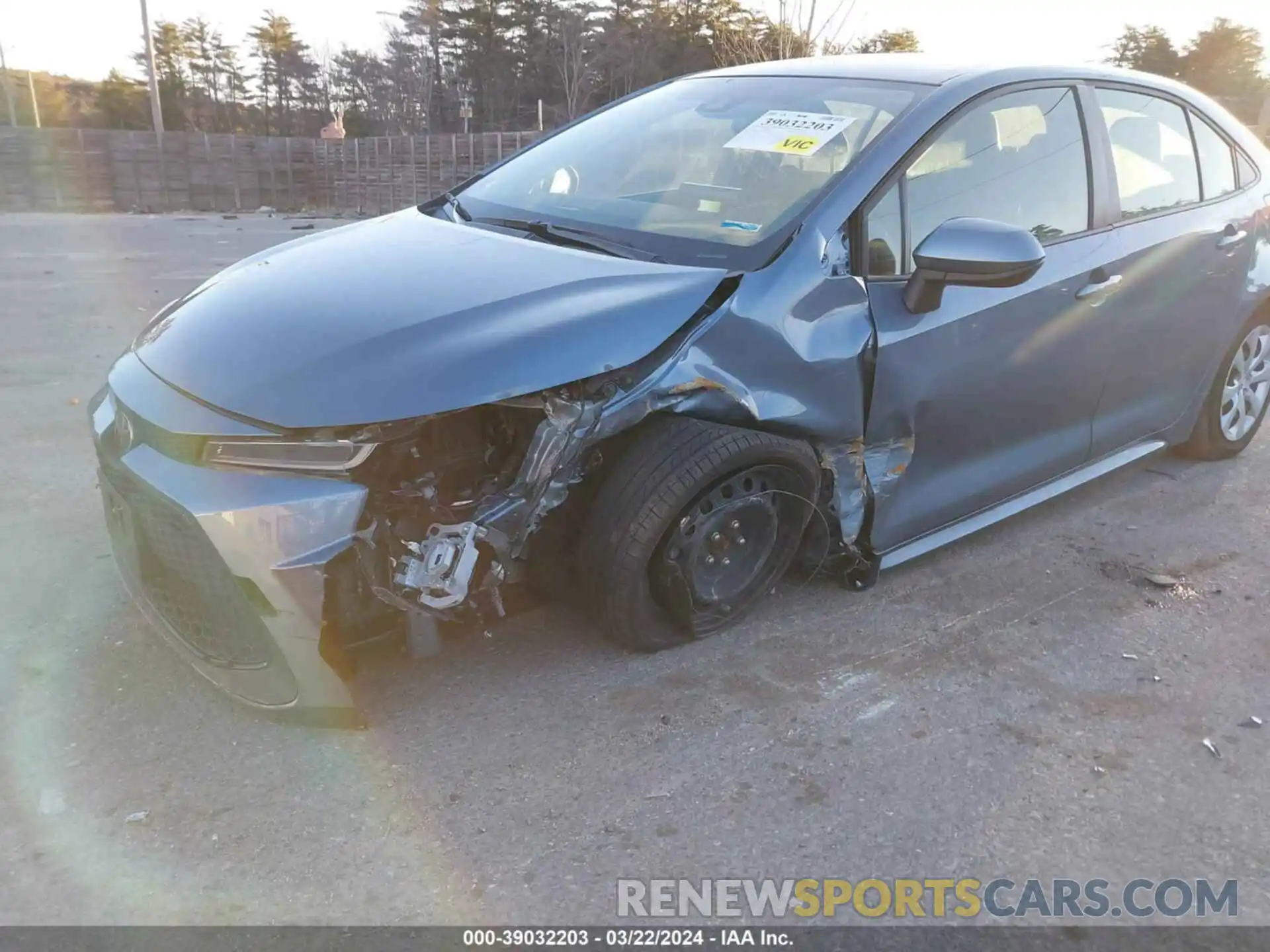 6 Photograph of a damaged car JTDEPMAE9N3011734 TOYOTA COROLLA 2022