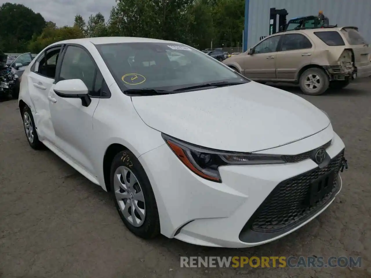 1 Photograph of a damaged car JTDEPMAE9N3017713 TOYOTA COROLLA 2022