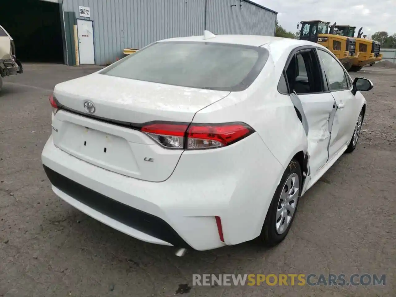 4 Photograph of a damaged car JTDEPMAE9N3017713 TOYOTA COROLLA 2022