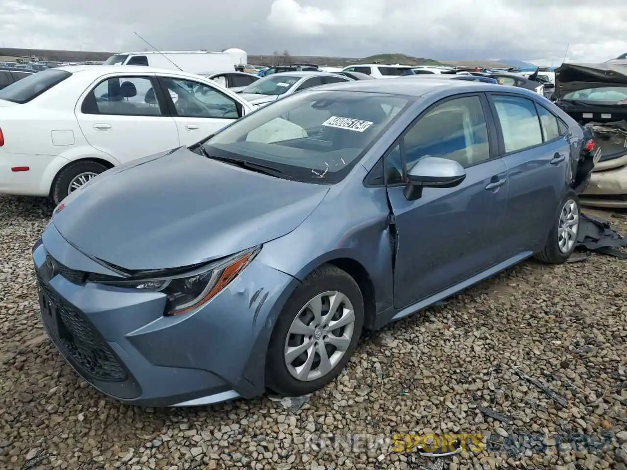 1 Photograph of a damaged car JTDEPMAE9N3020255 TOYOTA COROLLA 2022