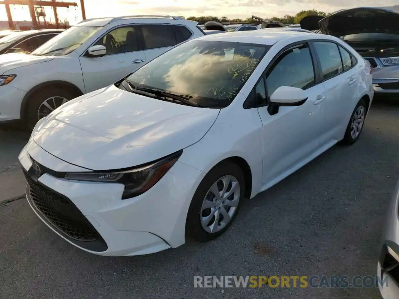 2 Photograph of a damaged car JTDEPMAE9N3025195 TOYOTA COROLLA 2022