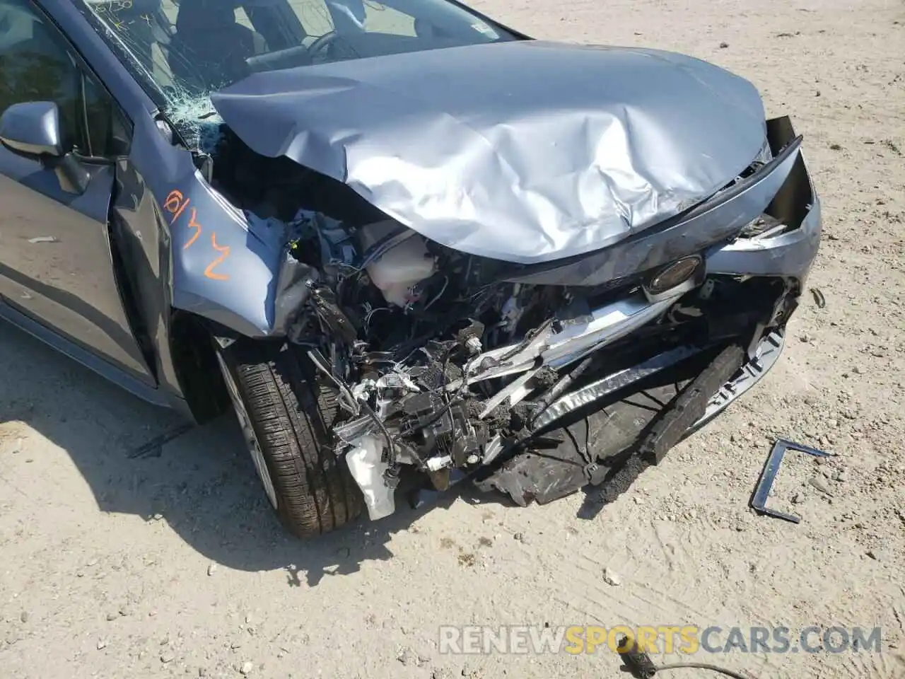 9 Photograph of a damaged car JTDEPMAE9NJ190241 TOYOTA COROLLA 2022