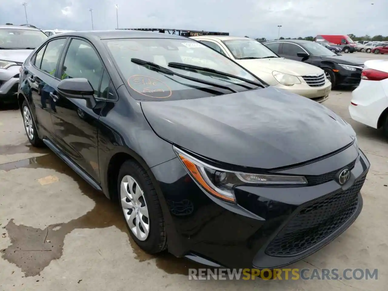 1 Photograph of a damaged car JTDEPMAE9NJ190336 TOYOTA COROLLA 2022