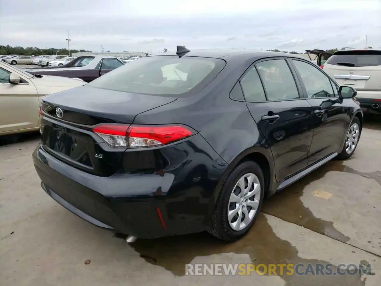 4 Photograph of a damaged car JTDEPMAE9NJ190336 TOYOTA COROLLA 2022