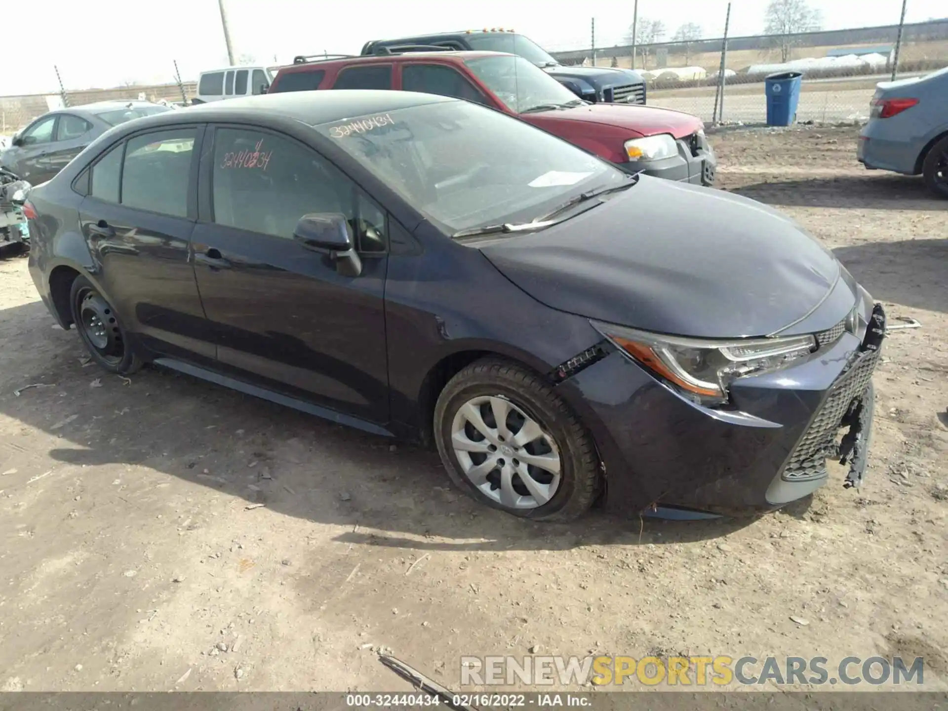 1 Photograph of a damaged car JTDEPMAE9NJ190904 TOYOTA COROLLA 2022