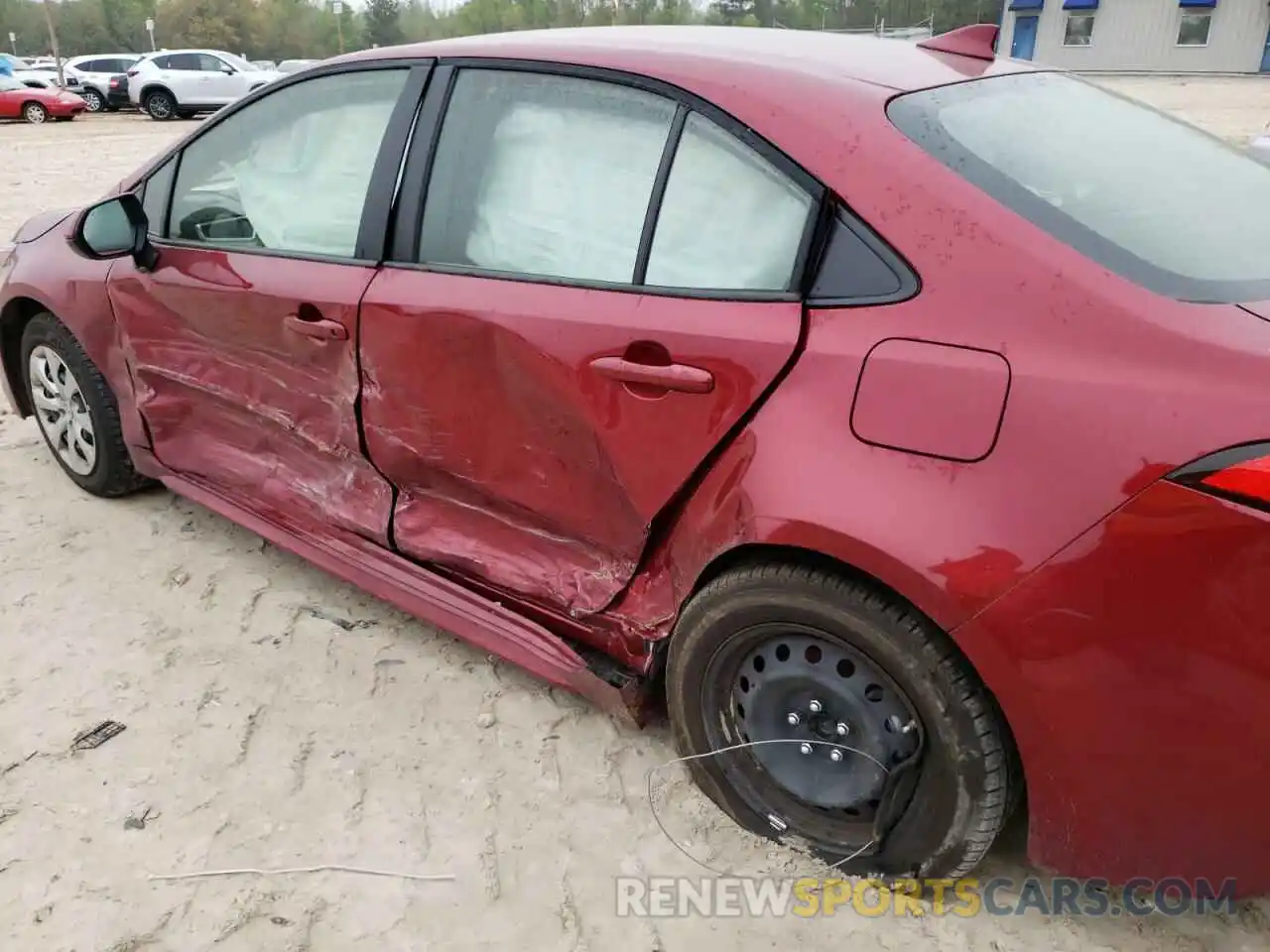 10 Photograph of a damaged car JTDEPMAE9NJ192684 TOYOTA COROLLA 2022