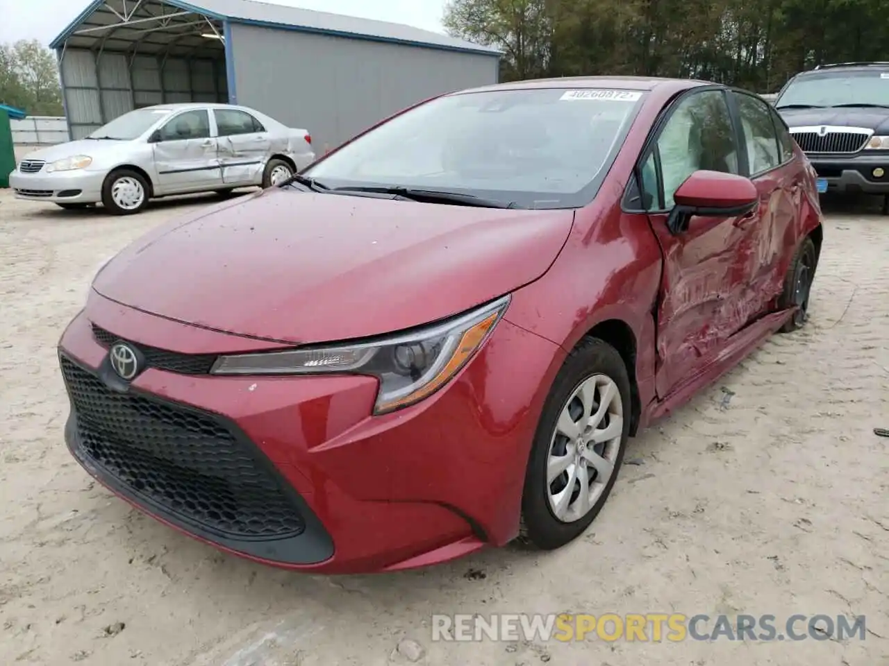 2 Photograph of a damaged car JTDEPMAE9NJ192684 TOYOTA COROLLA 2022