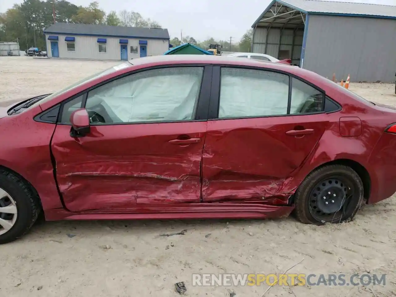 9 Photograph of a damaged car JTDEPMAE9NJ192684 TOYOTA COROLLA 2022