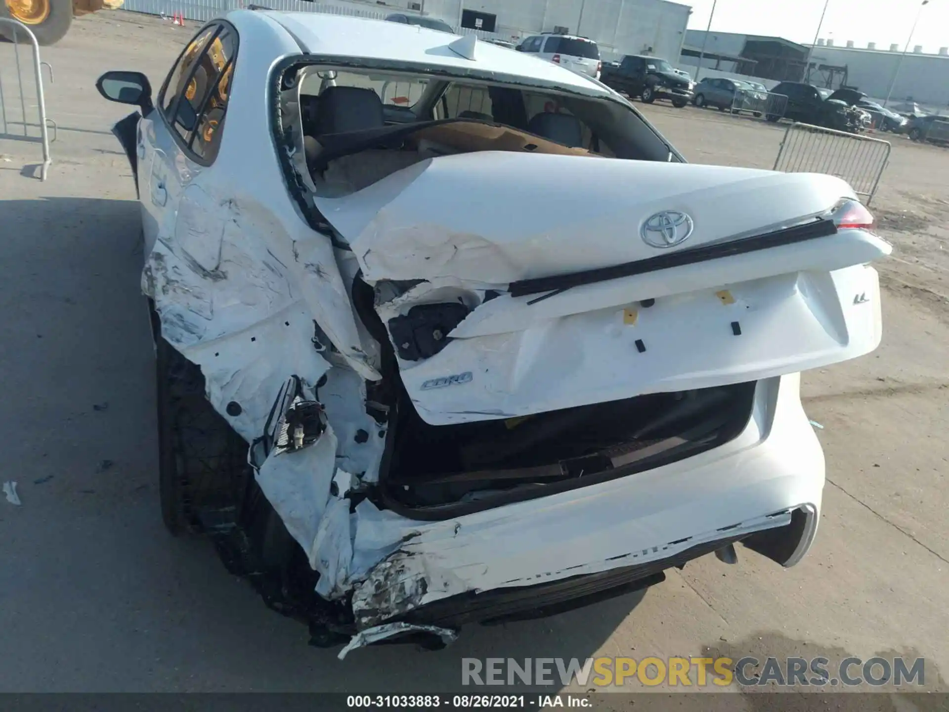 6 Photograph of a damaged car JTDEPMAE9NJ195682 TOYOTA COROLLA 2022