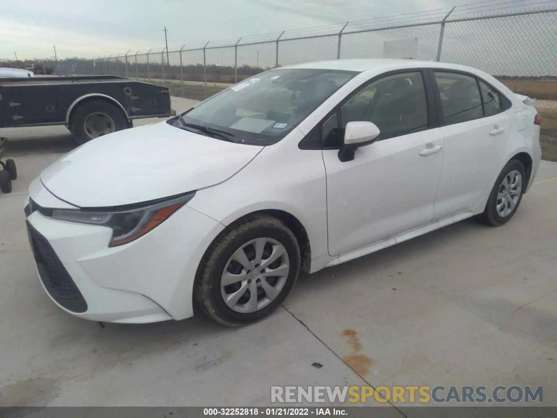 2 Photograph of a damaged car JTDEPMAE9NJ198887 TOYOTA COROLLA 2022