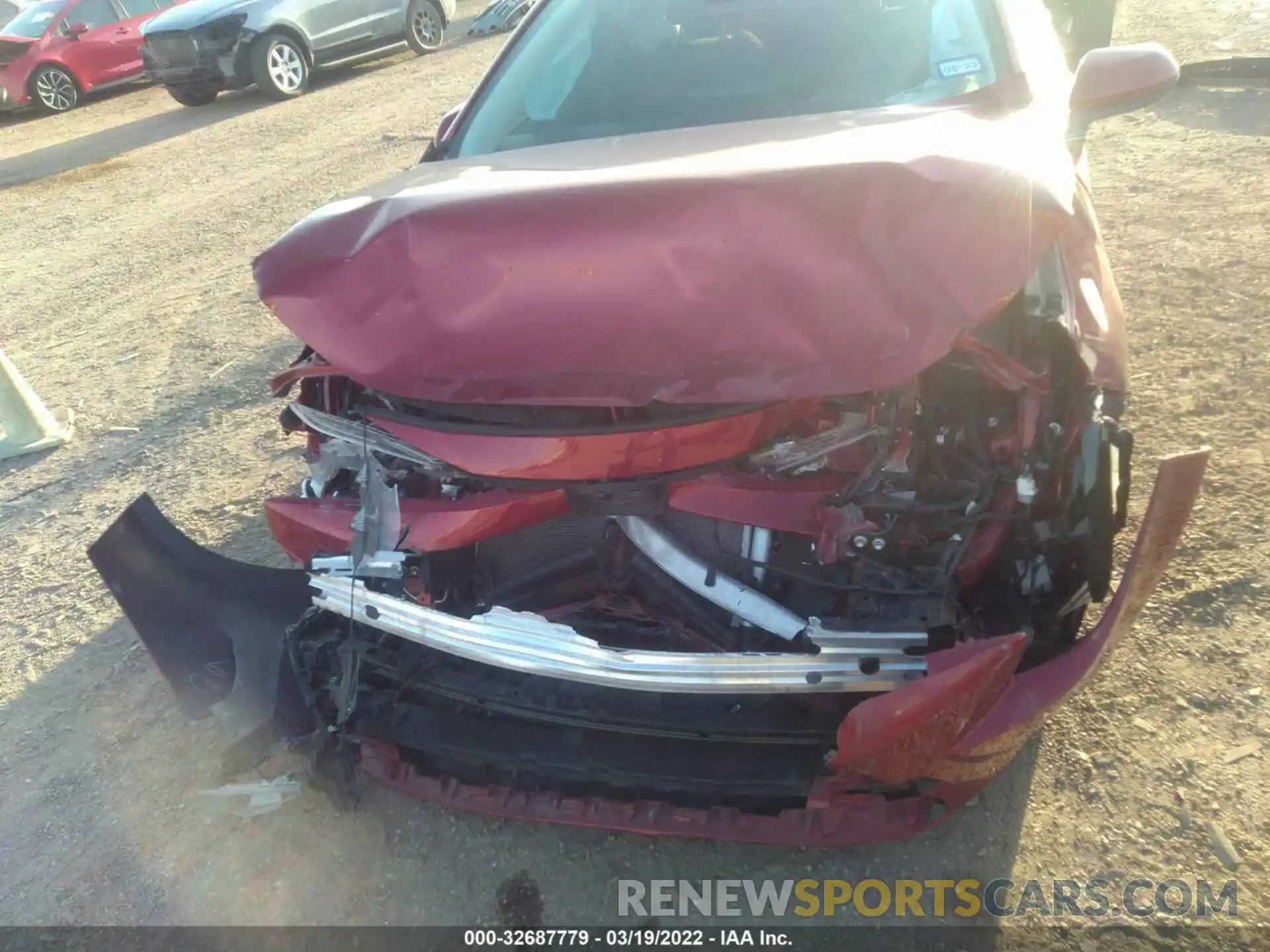 6 Photograph of a damaged car JTDEPMAE9NJ199330 TOYOTA COROLLA 2022