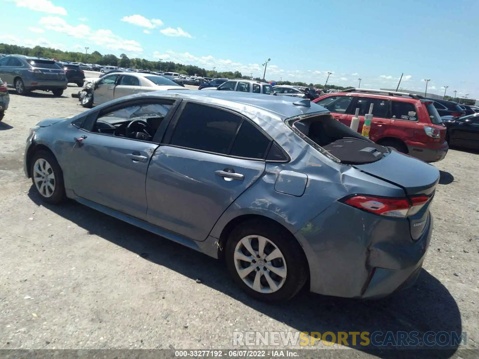 3 Photograph of a damaged car JTDEPMAE9NJ200105 TOYOTA COROLLA 2022