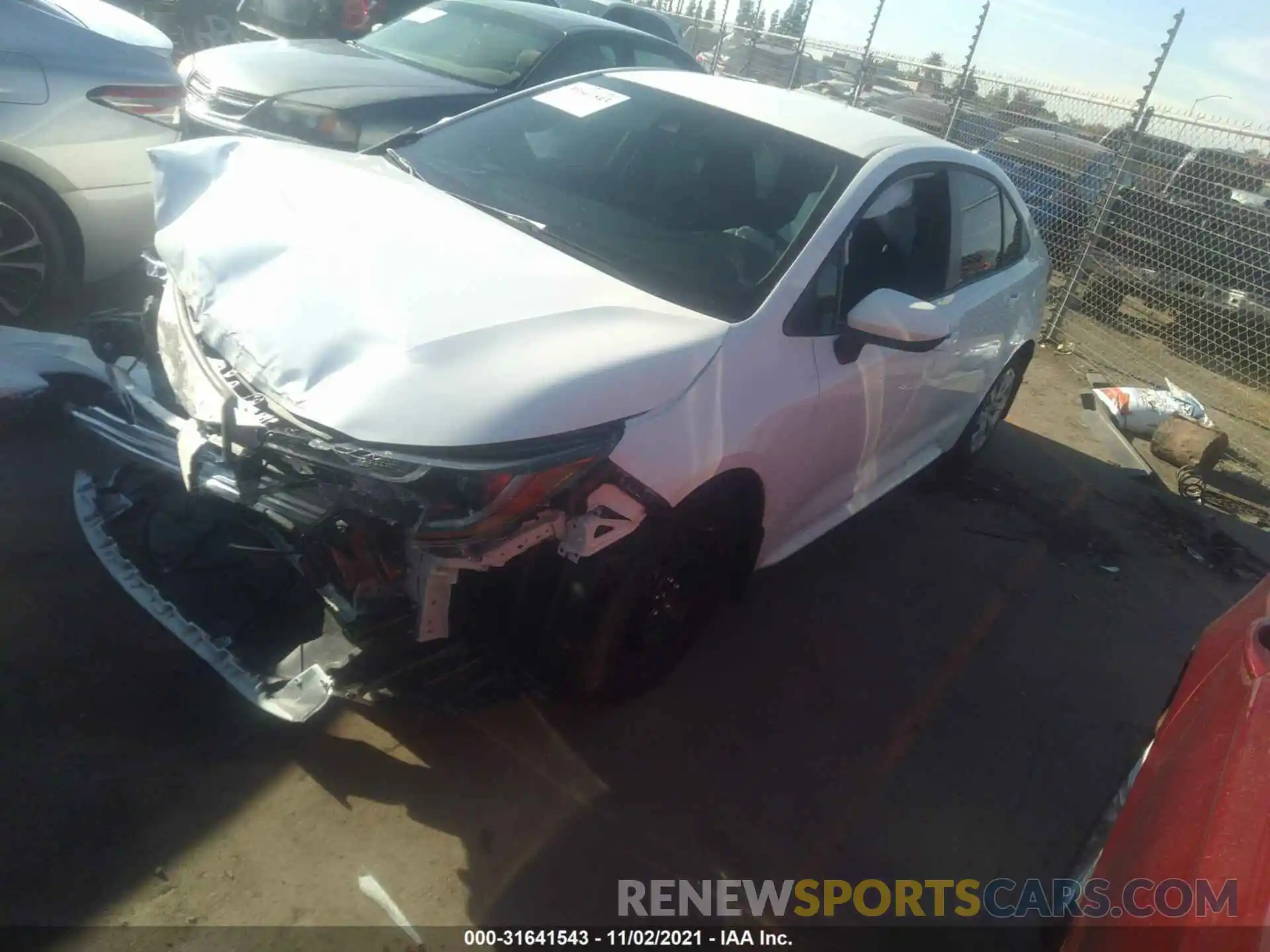 2 Photograph of a damaged car JTDEPMAE9NJ200296 TOYOTA COROLLA 2022