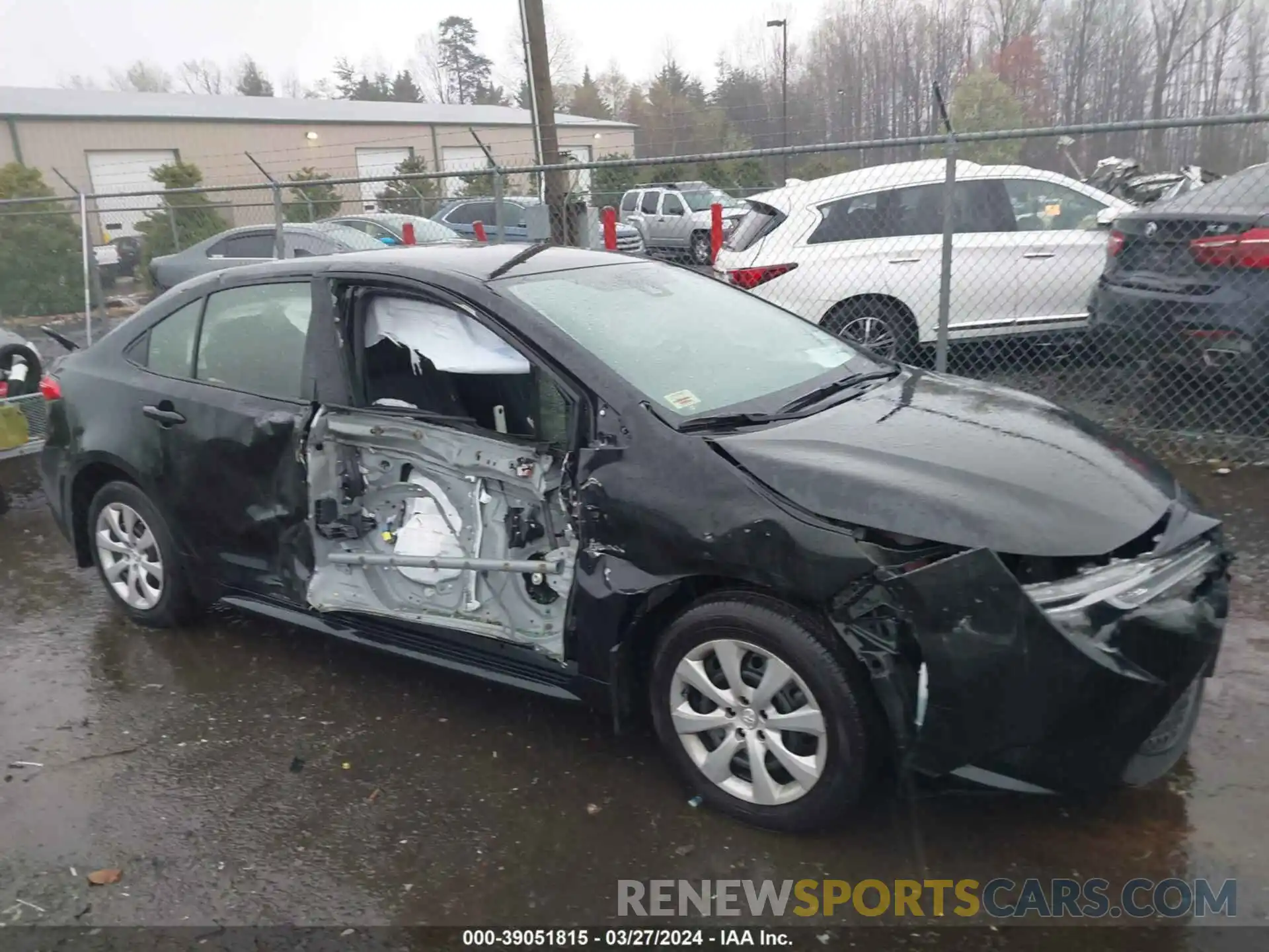 1 Photograph of a damaged car JTDEPMAE9NJ200802 TOYOTA COROLLA 2022