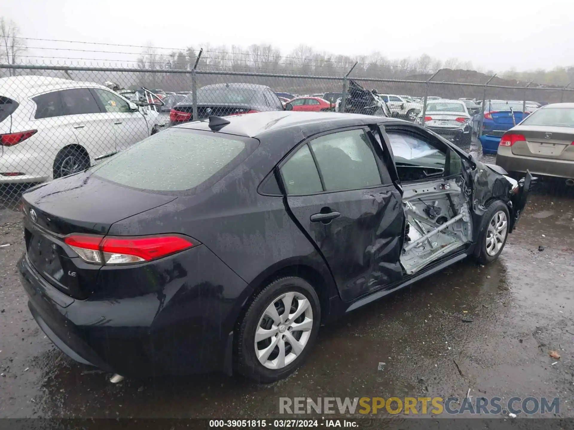 4 Photograph of a damaged car JTDEPMAE9NJ200802 TOYOTA COROLLA 2022