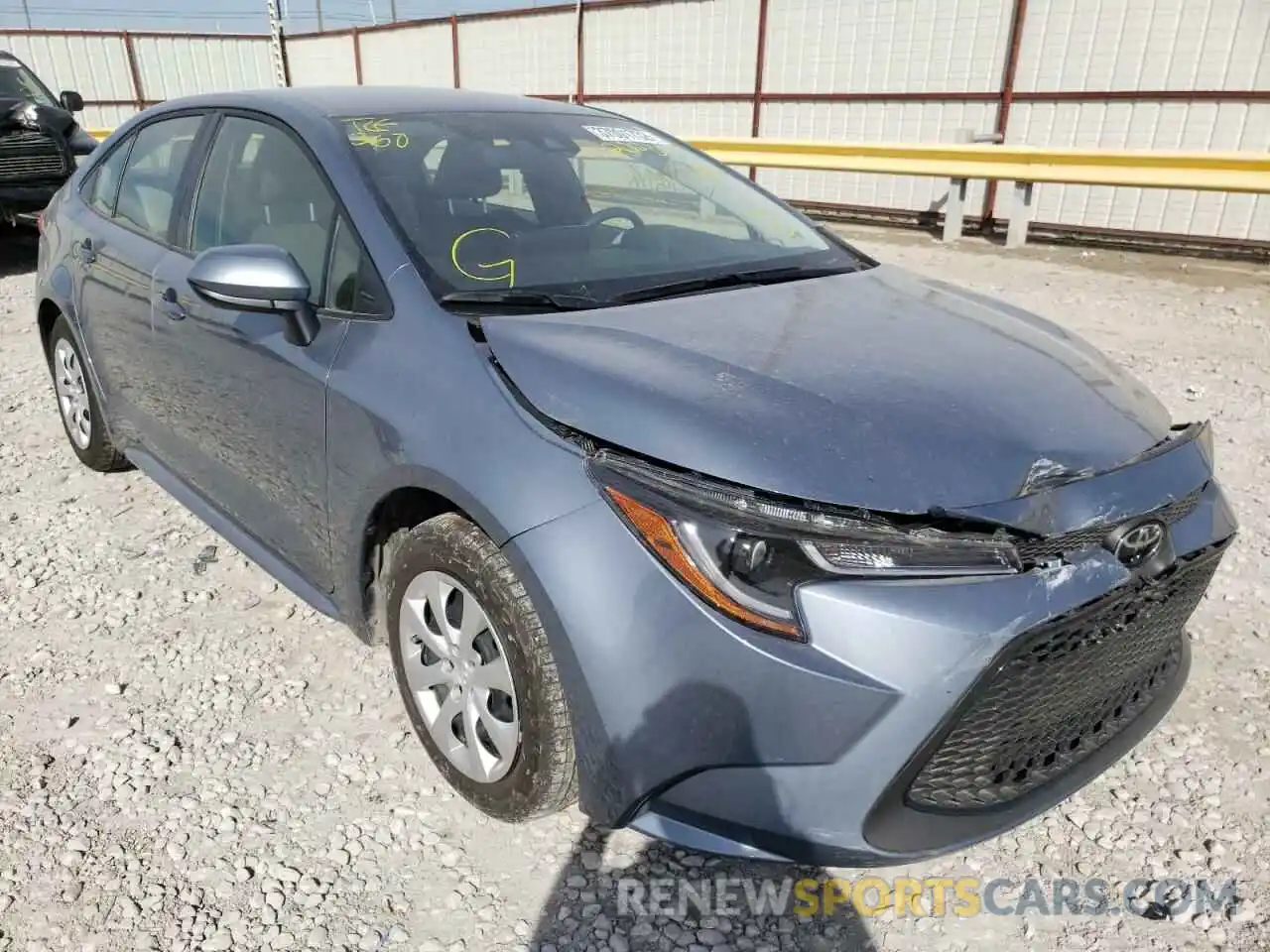 1 Photograph of a damaged car JTDEPMAE9NJ202369 TOYOTA COROLLA 2022