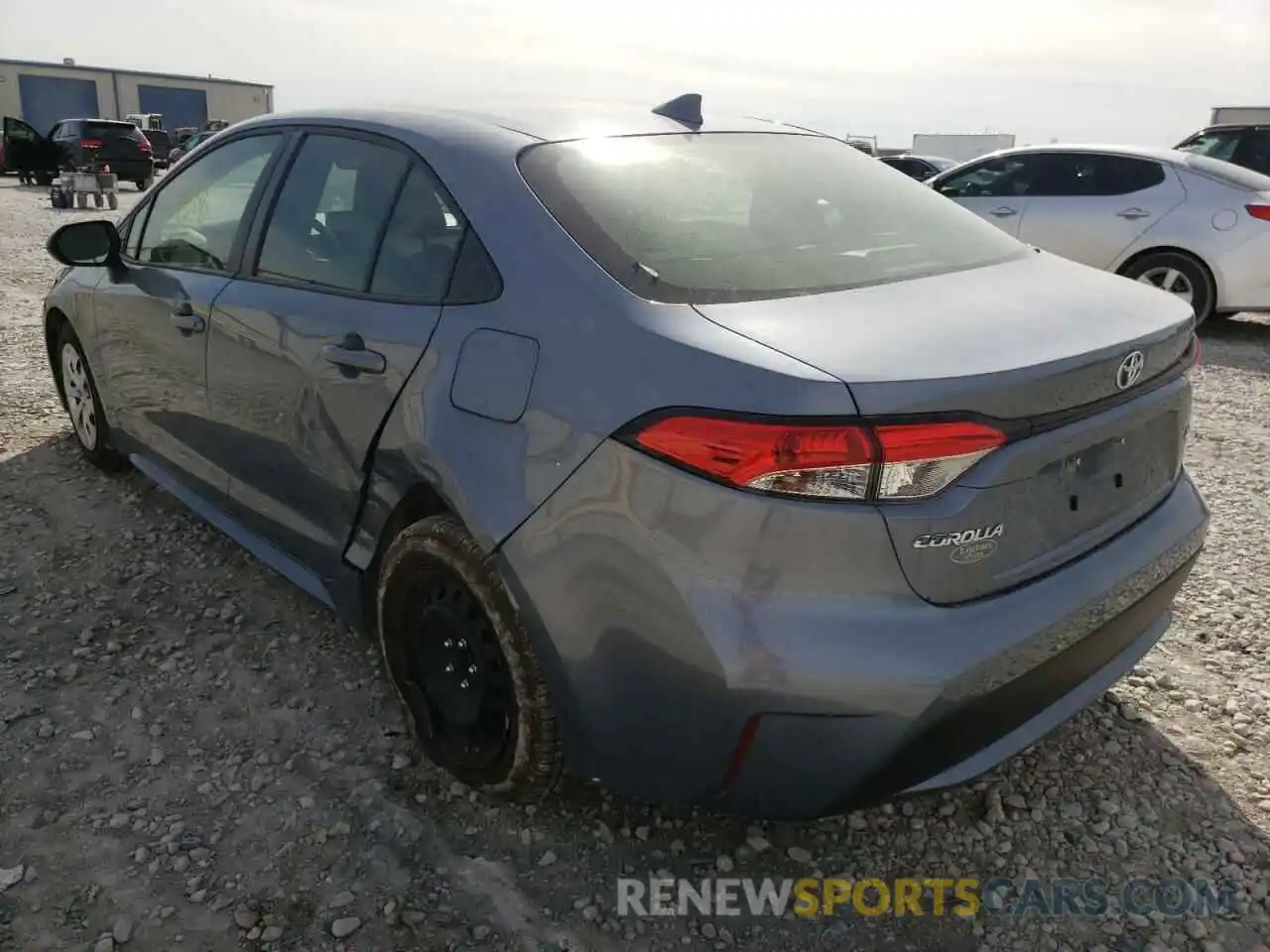 3 Photograph of a damaged car JTDEPMAE9NJ202369 TOYOTA COROLLA 2022