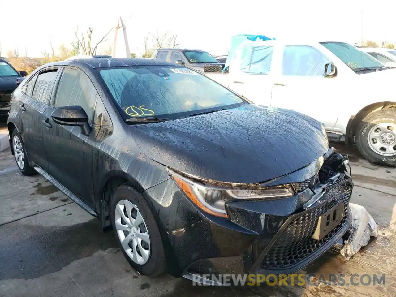 1 Photograph of a damaged car JTDEPMAE9NJ203814 TOYOTA COROLLA 2022