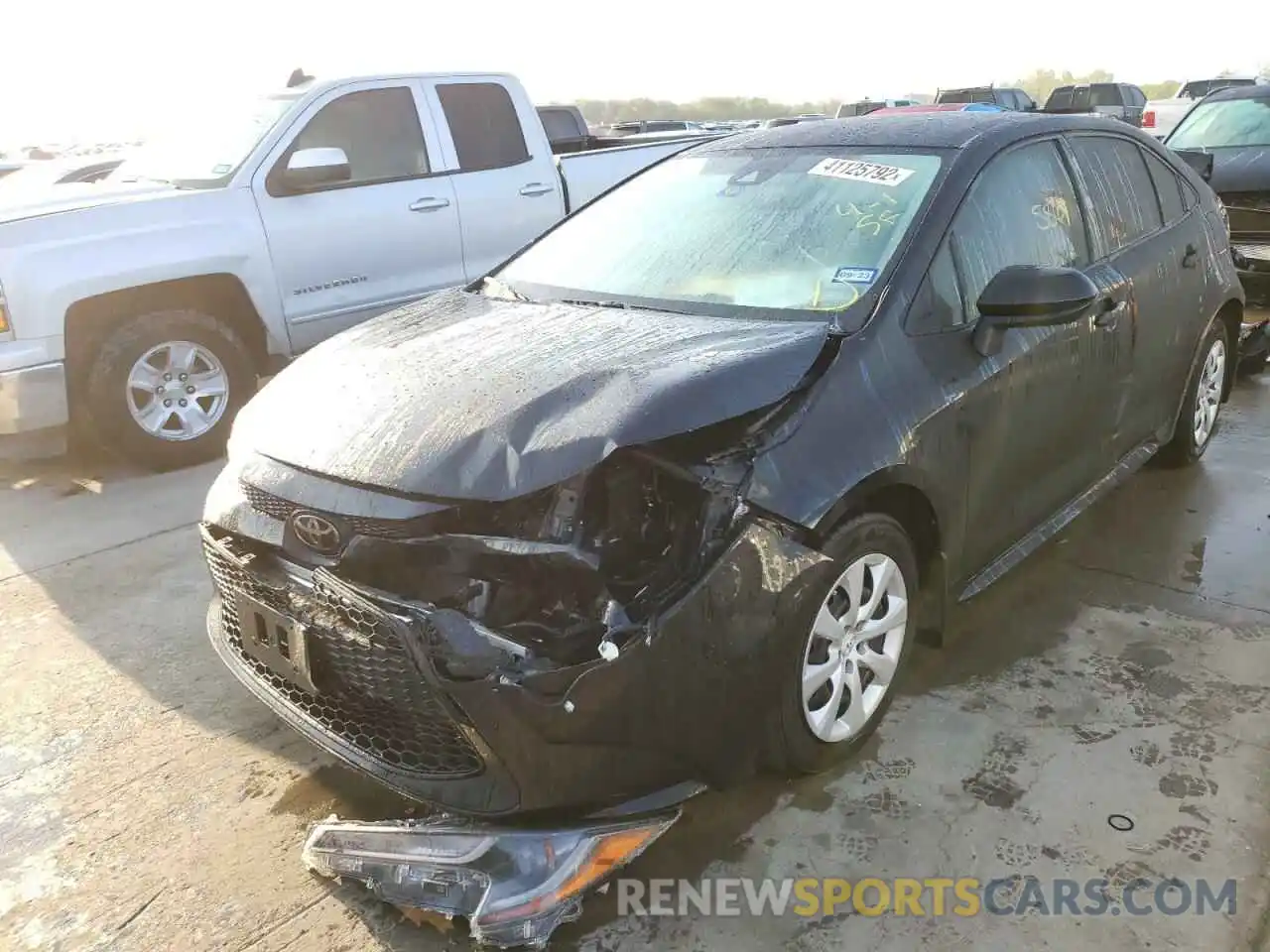 2 Photograph of a damaged car JTDEPMAE9NJ203814 TOYOTA COROLLA 2022