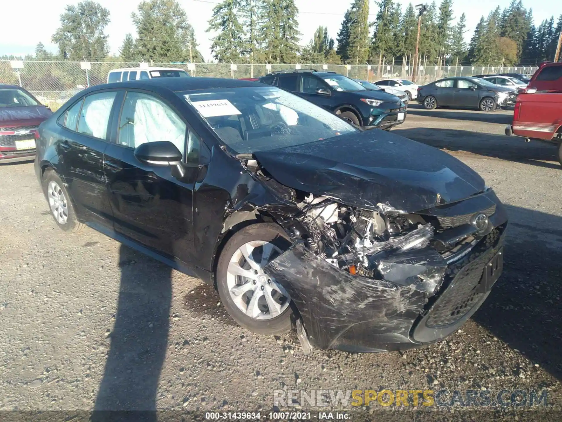 1 Photograph of a damaged car JTDEPMAE9NJ204106 TOYOTA COROLLA 2022