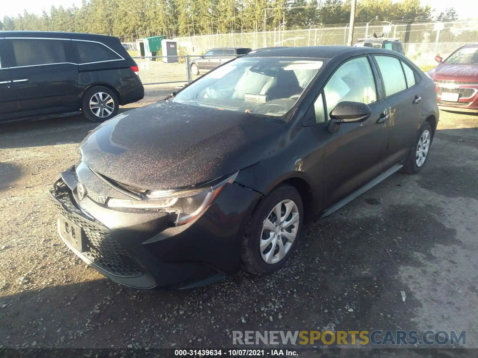 2 Photograph of a damaged car JTDEPMAE9NJ204106 TOYOTA COROLLA 2022