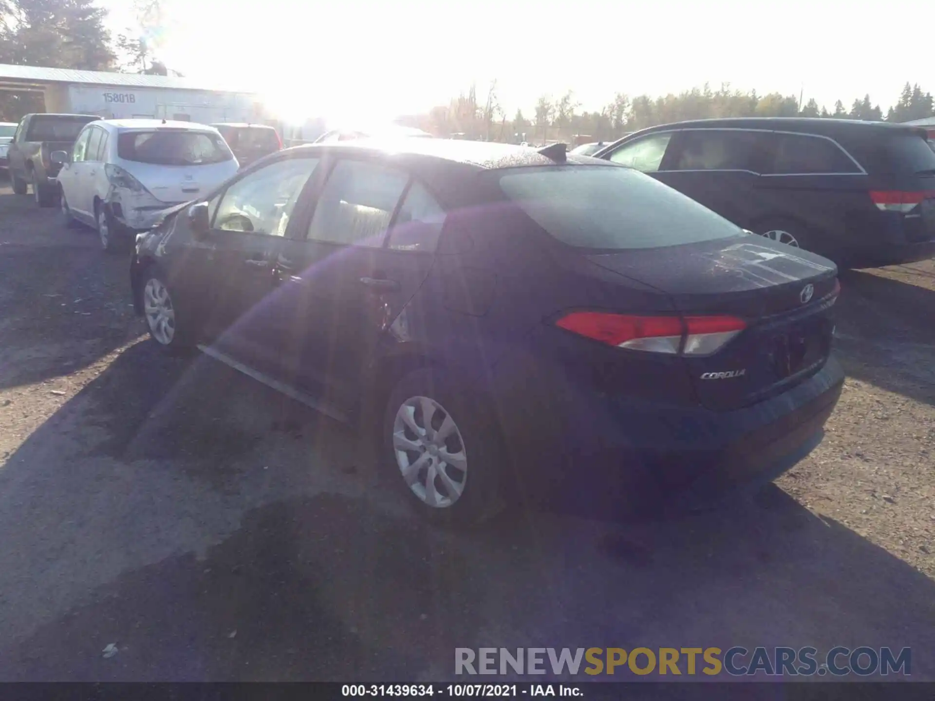 3 Photograph of a damaged car JTDEPMAE9NJ204106 TOYOTA COROLLA 2022