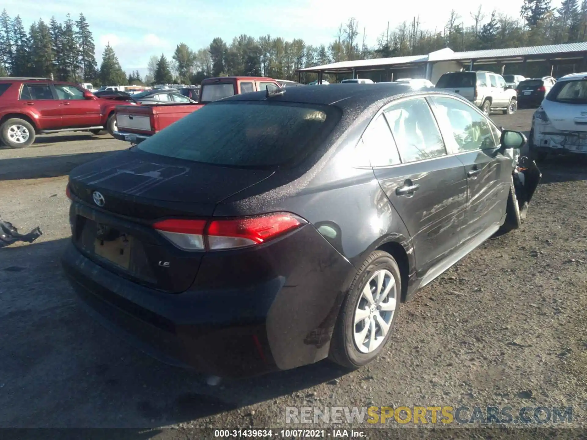 4 Photograph of a damaged car JTDEPMAE9NJ204106 TOYOTA COROLLA 2022