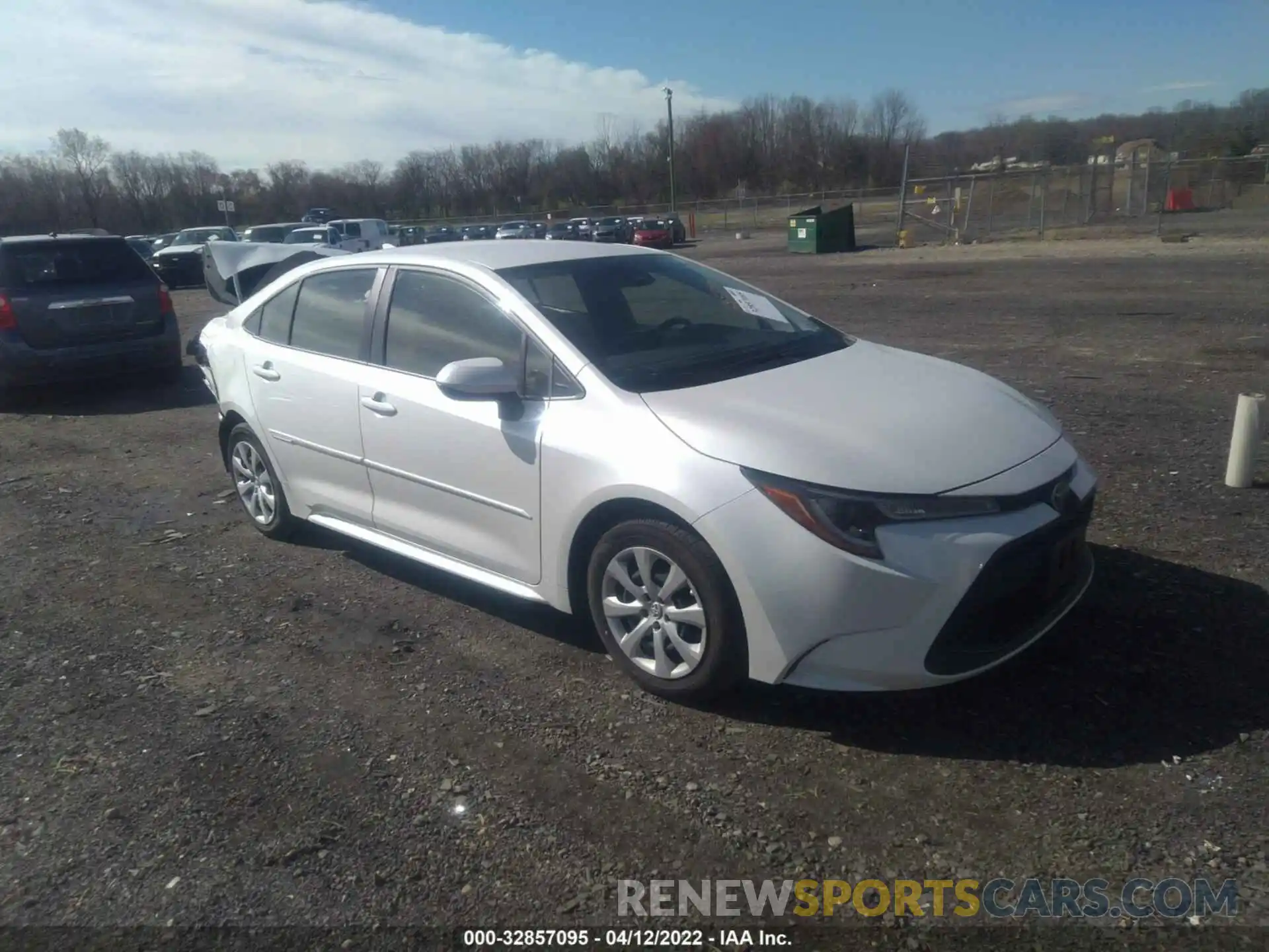 1 Photograph of a damaged car JTDEPMAE9NJ204283 TOYOTA COROLLA 2022