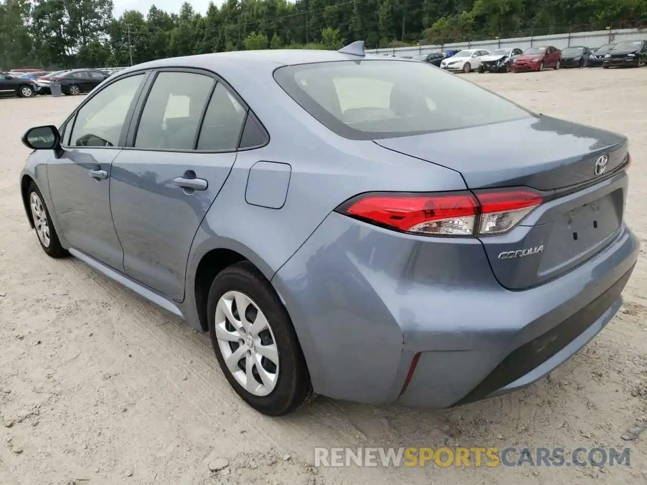 3 Photograph of a damaged car JTDEPMAE9NJ204915 TOYOTA COROLLA 2022