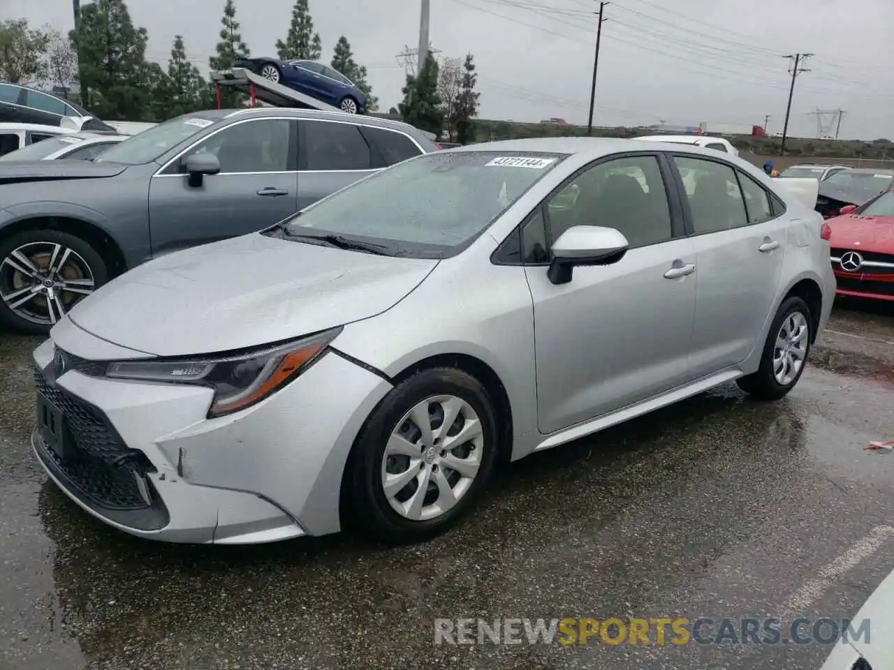 1 Photograph of a damaged car JTDEPMAE9NJ205109 TOYOTA COROLLA 2022