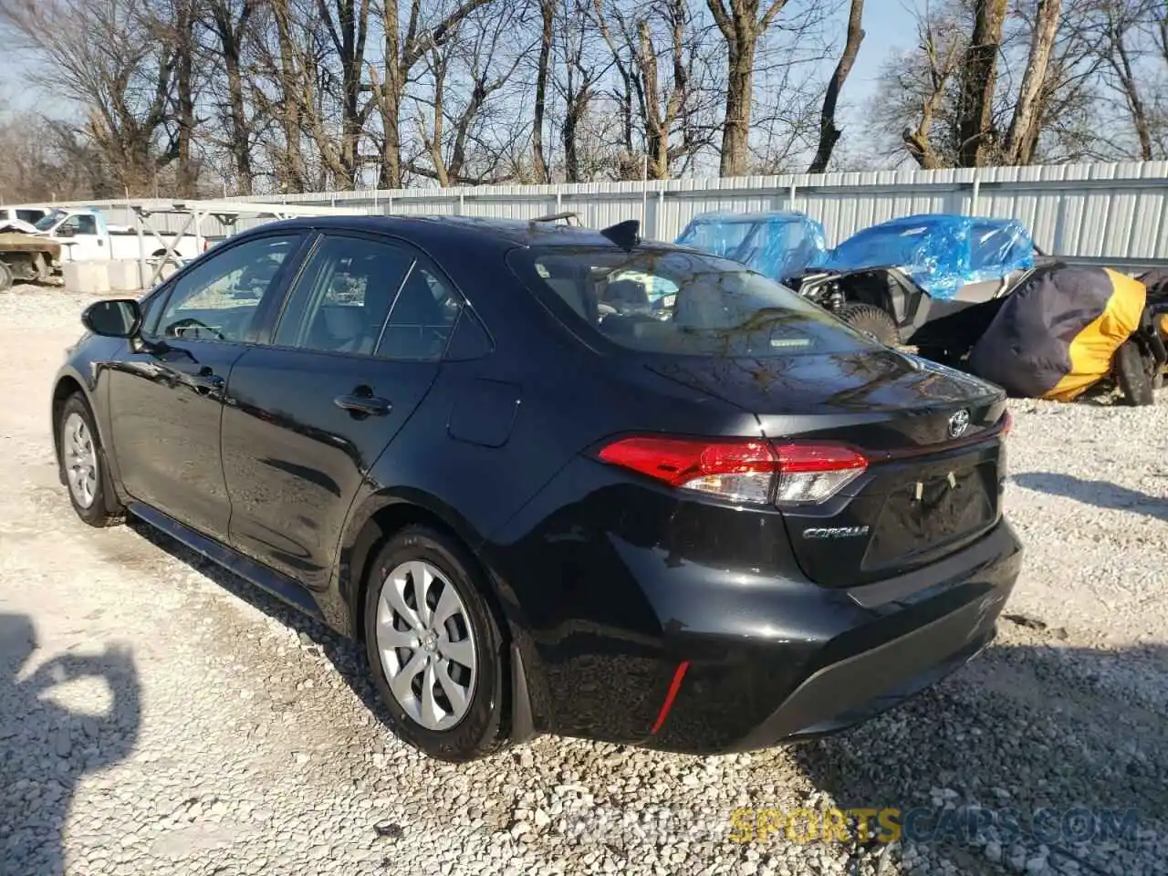 3 Photograph of a damaged car JTDEPMAE9NJ205501 TOYOTA COROLLA 2022