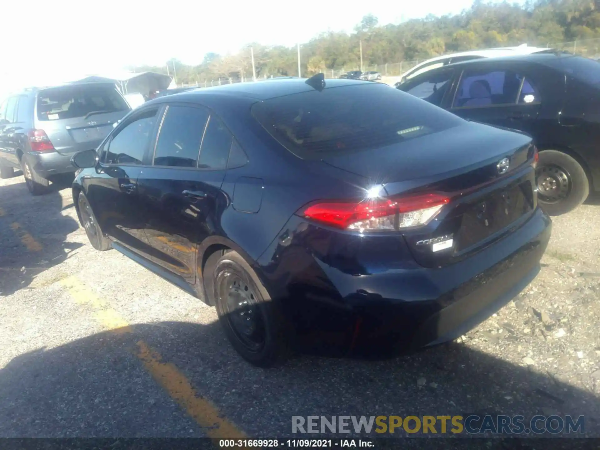 3 Photograph of a damaged car JTDEPMAE9NJ205692 TOYOTA COROLLA 2022