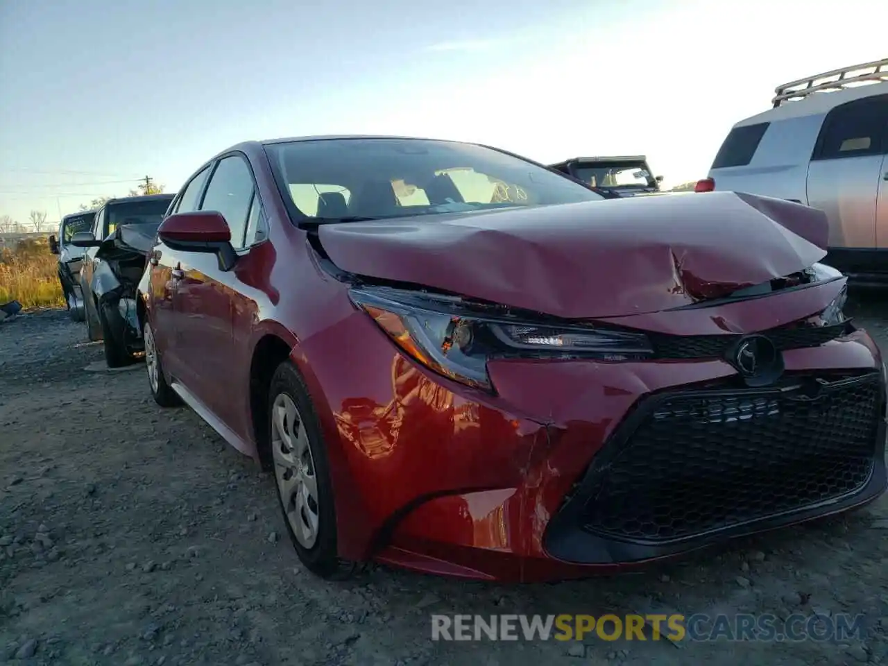 1 Photograph of a damaged car JTDEPMAE9NJ207426 TOYOTA COROLLA 2022