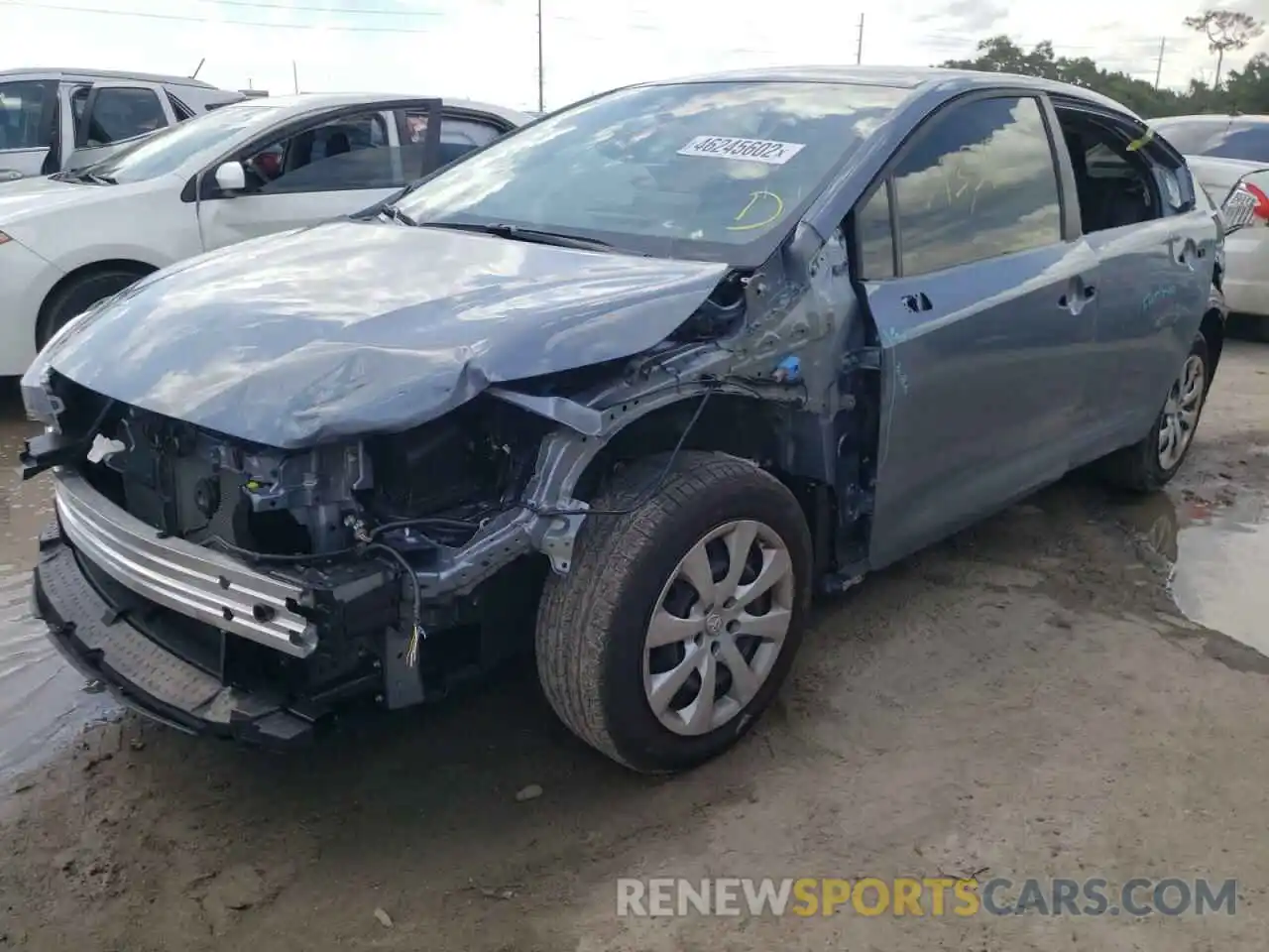 9 Photograph of a damaged car JTDEPMAE9NJ209094 TOYOTA COROLLA 2022