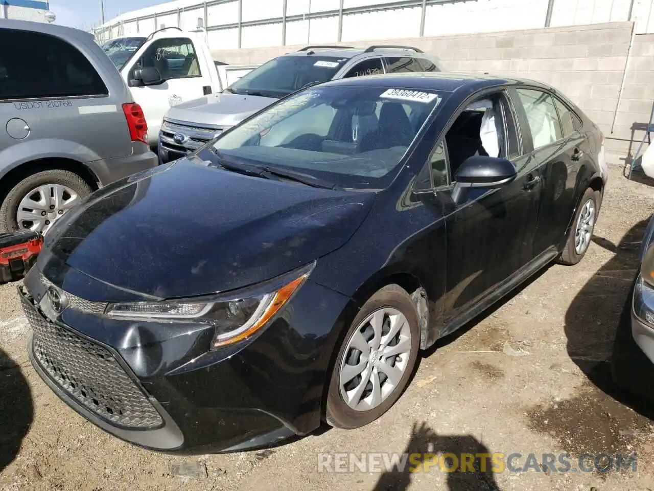 2 Photograph of a damaged car JTDEPMAE9NJ210018 TOYOTA COROLLA 2022