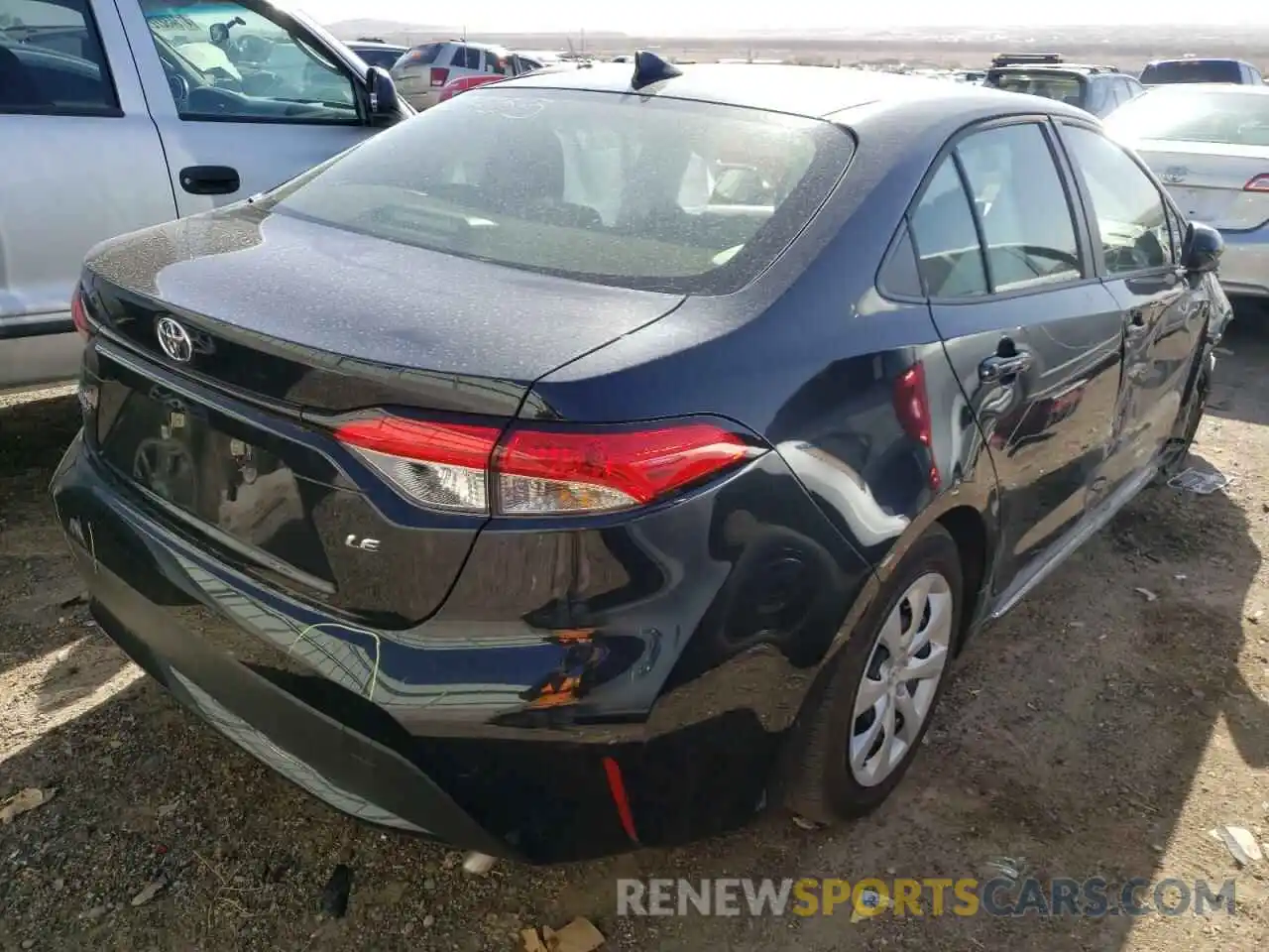 4 Photograph of a damaged car JTDEPMAE9NJ210018 TOYOTA COROLLA 2022