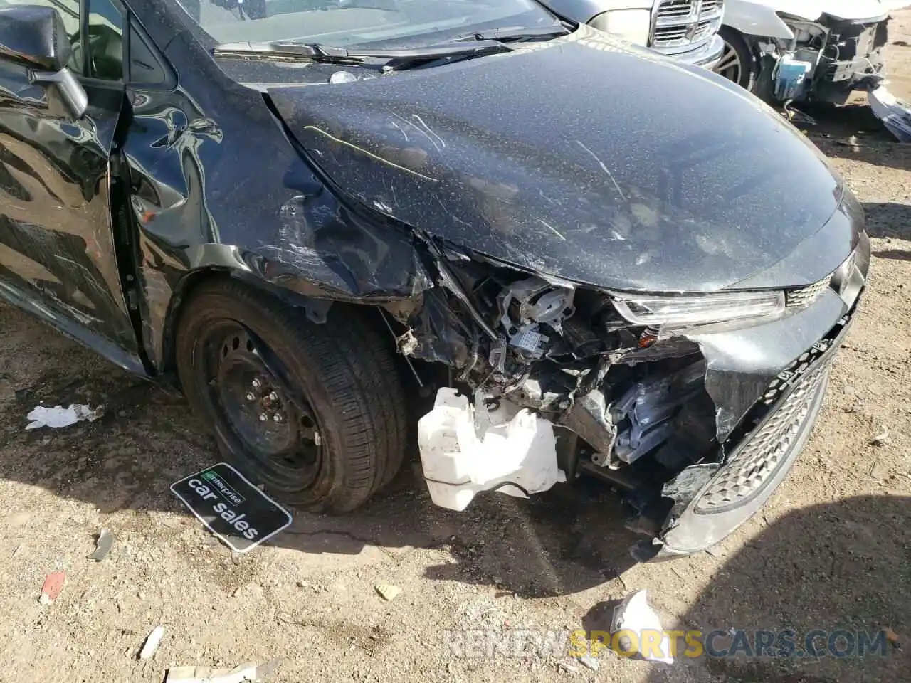 9 Photograph of a damaged car JTDEPMAE9NJ210018 TOYOTA COROLLA 2022