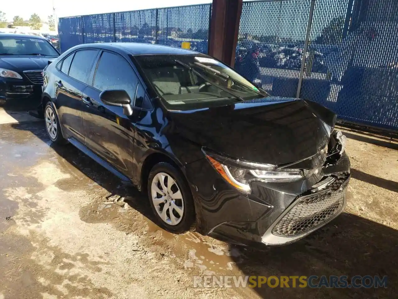 1 Photograph of a damaged car JTDEPMAE9NJ212075 TOYOTA COROLLA 2022