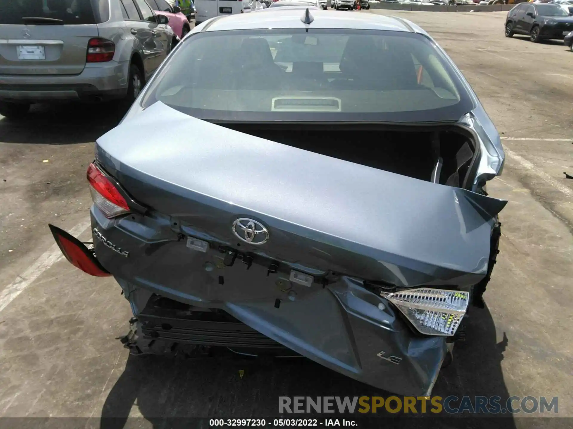 6 Photograph of a damaged car JTDEPMAE9NJ212254 TOYOTA COROLLA 2022