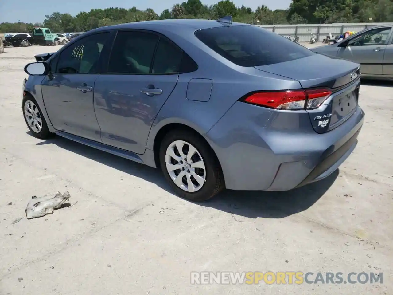 3 Photograph of a damaged car JTDEPMAE9NJ214635 TOYOTA COROLLA 2022