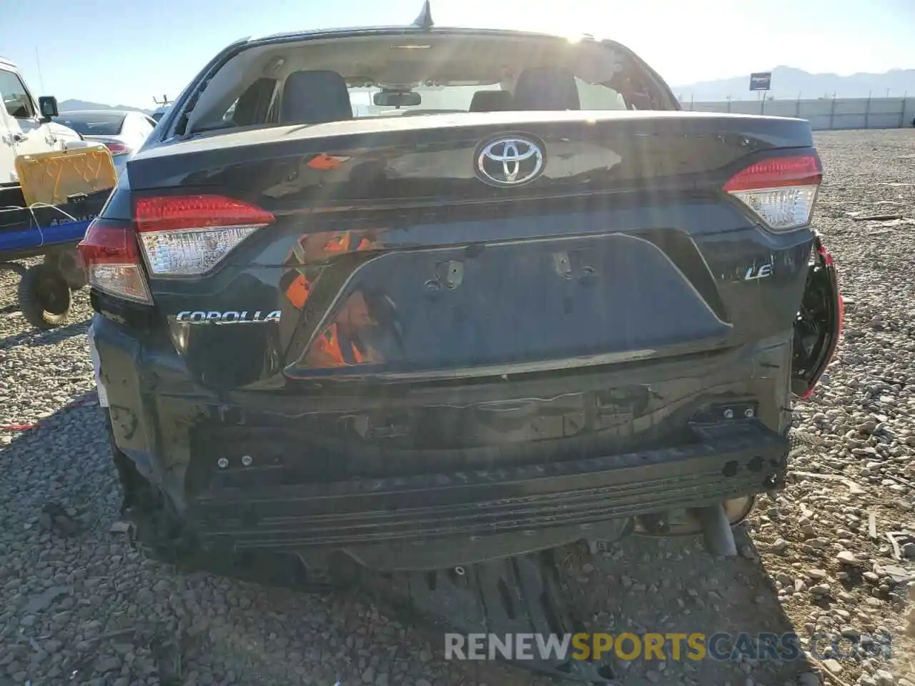 9 Photograph of a damaged car JTDEPMAE9NJ216353 TOYOTA COROLLA 2022