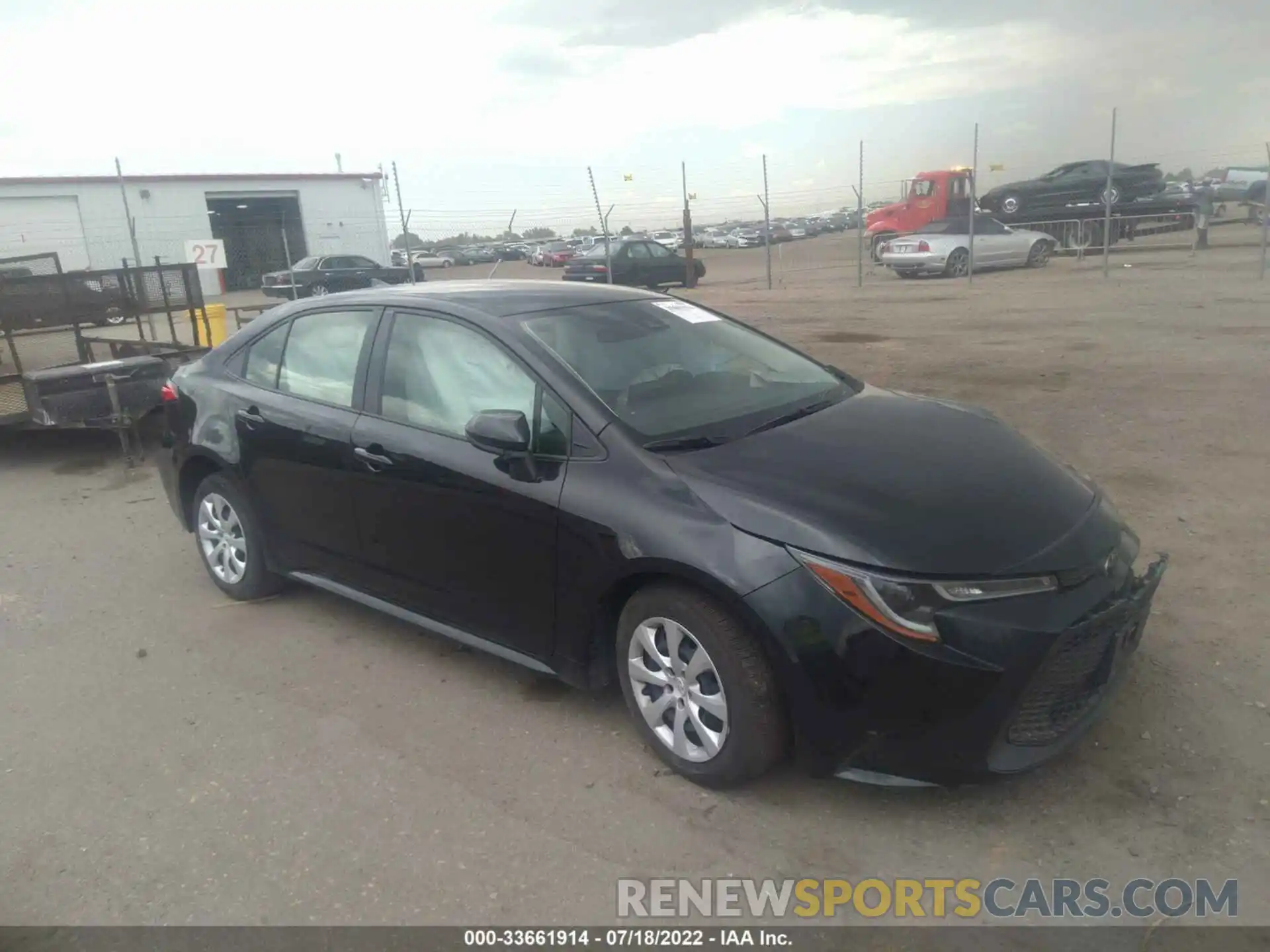 1 Photograph of a damaged car JTDEPMAE9NJ220290 TOYOTA COROLLA 2022