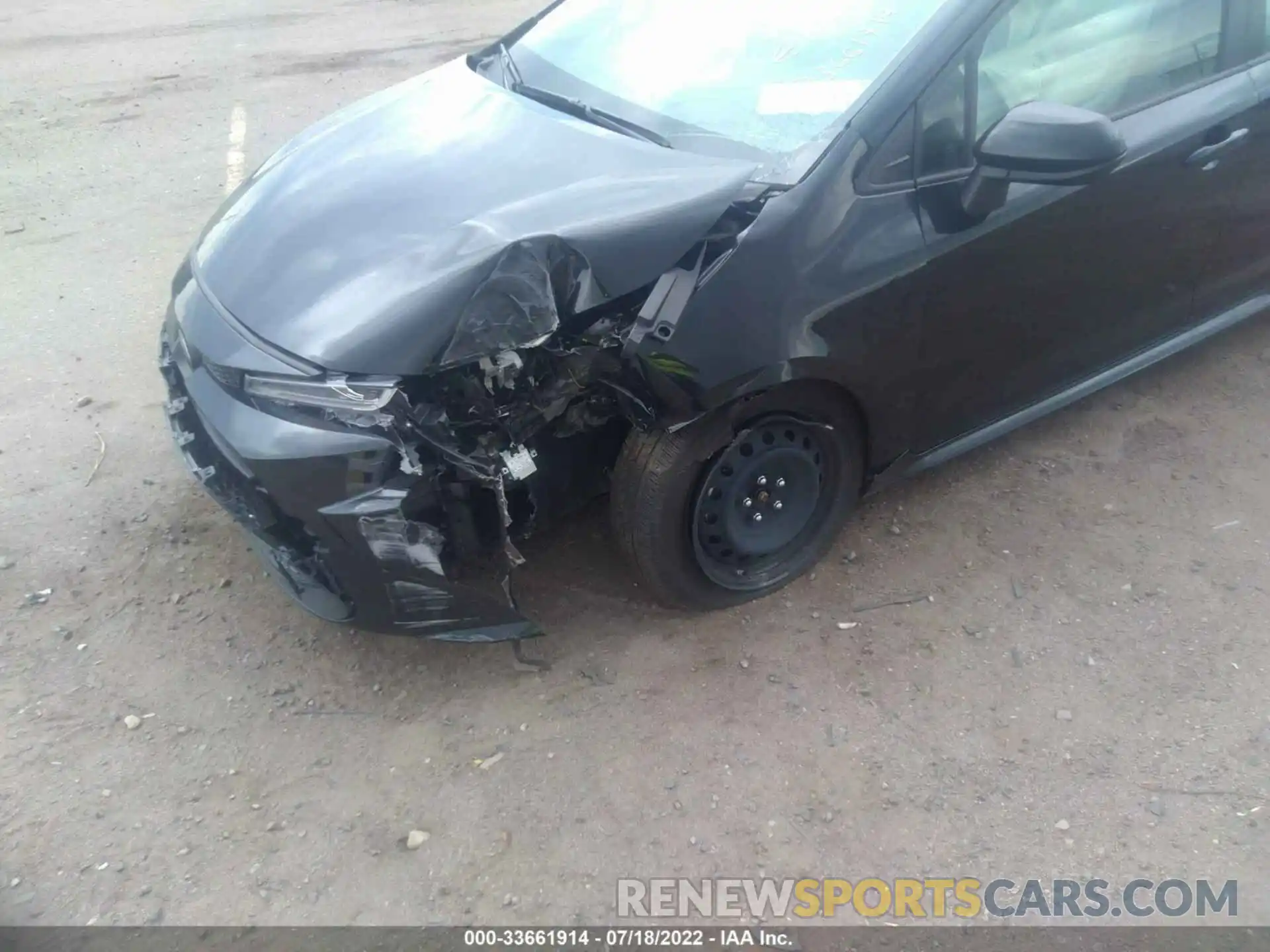 6 Photograph of a damaged car JTDEPMAE9NJ220290 TOYOTA COROLLA 2022