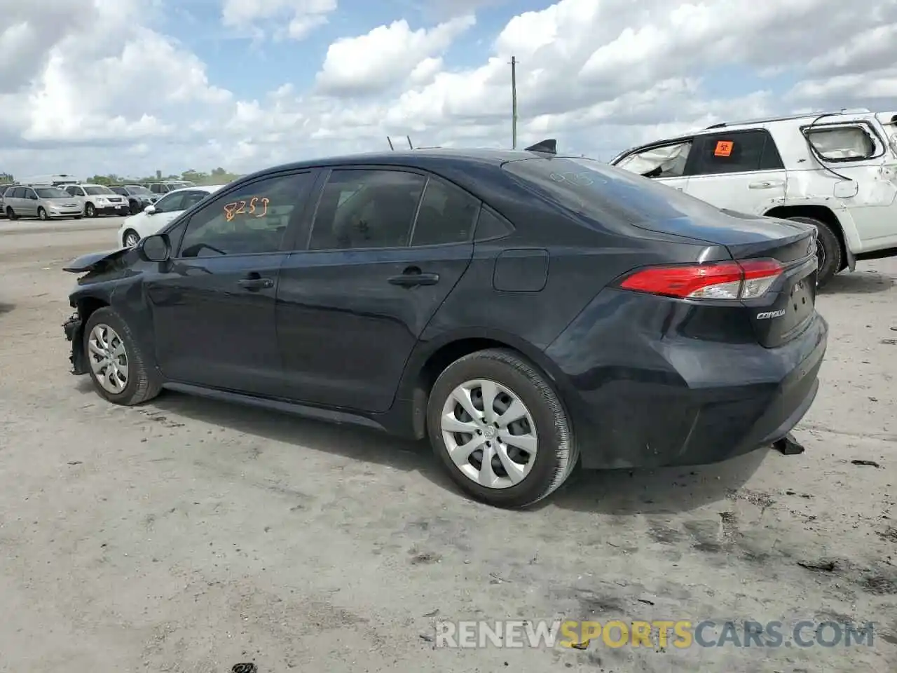 2 Photograph of a damaged car JTDEPMAE9NJ227109 TOYOTA COROLLA 2022