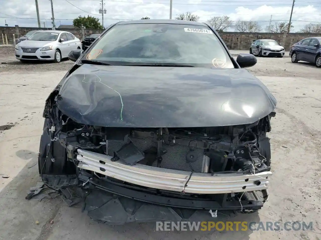 5 Photograph of a damaged car JTDEPMAE9NJ227109 TOYOTA COROLLA 2022