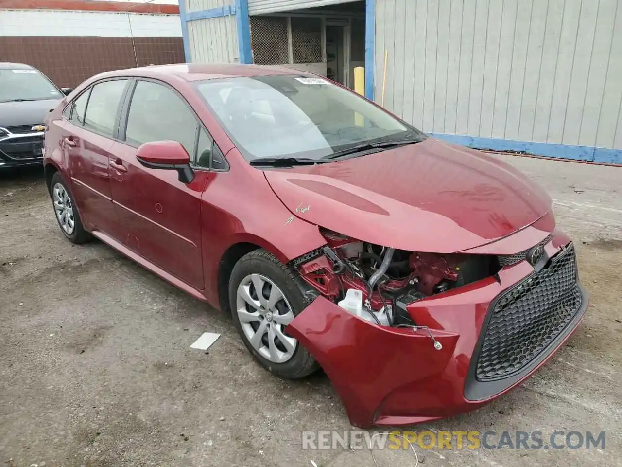 4 Photograph of a damaged car JTDEPMAE9NJ229510 TOYOTA COROLLA 2022