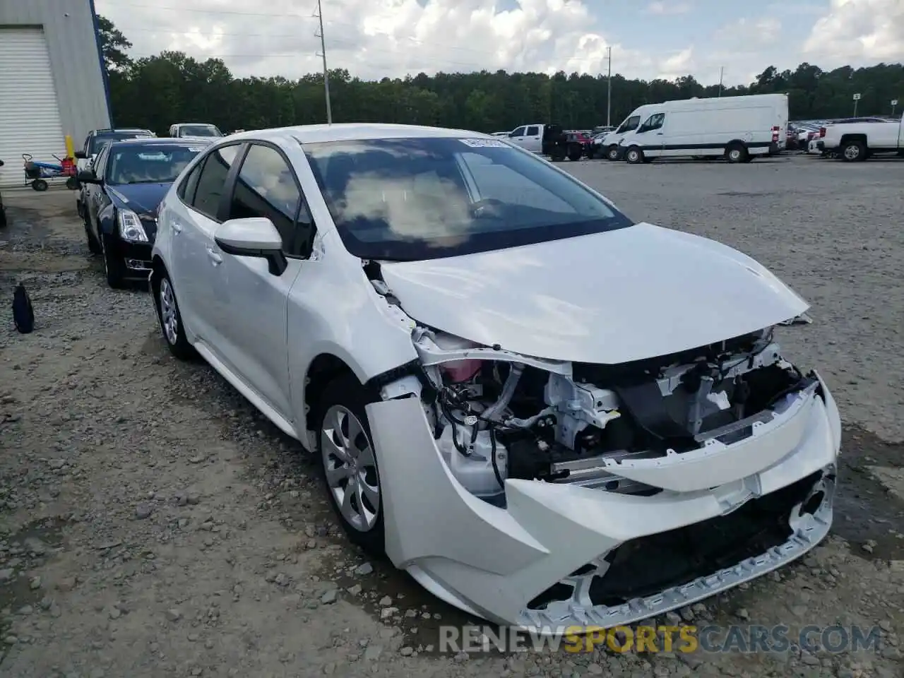 1 Photograph of a damaged car JTDEPMAEXN3001195 TOYOTA COROLLA 2022