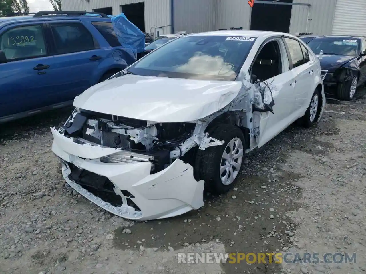 2 Photograph of a damaged car JTDEPMAEXN3001195 TOYOTA COROLLA 2022