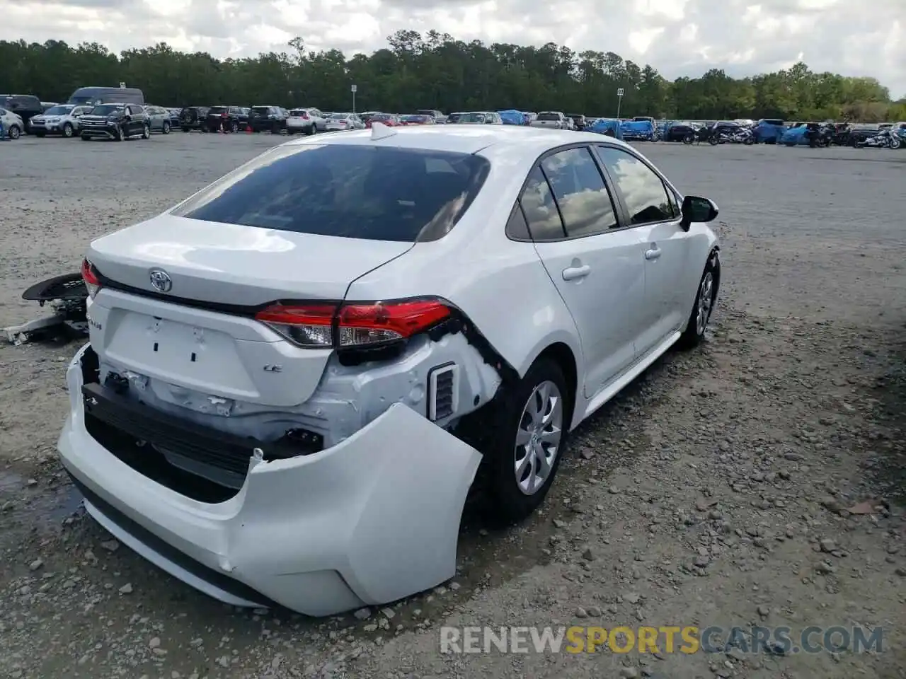 4 Photograph of a damaged car JTDEPMAEXN3001195 TOYOTA COROLLA 2022